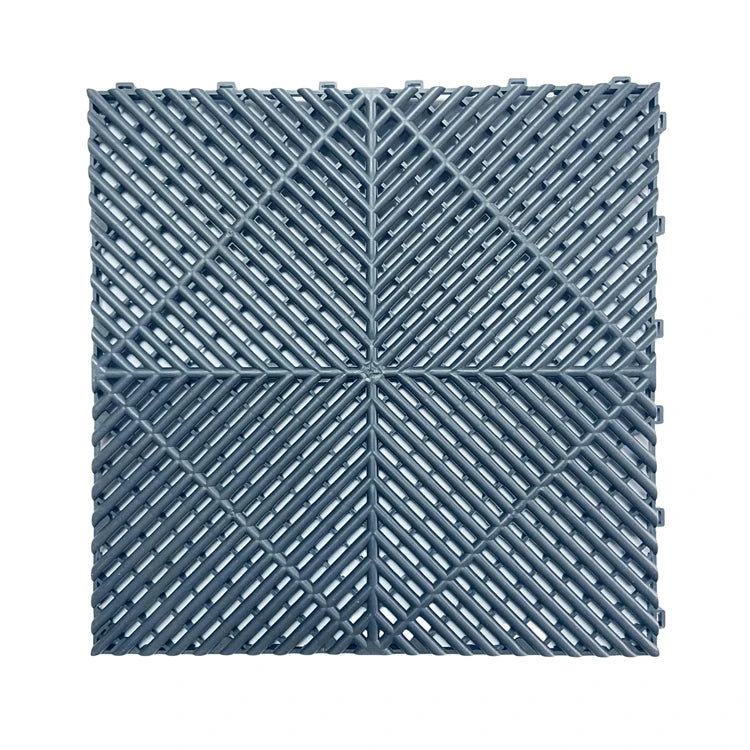 Interlocking Plastic Garage Floor Tiles Floor Mat for Car Wash Room Interlocking PP Plastic Garage Tiles Flooring