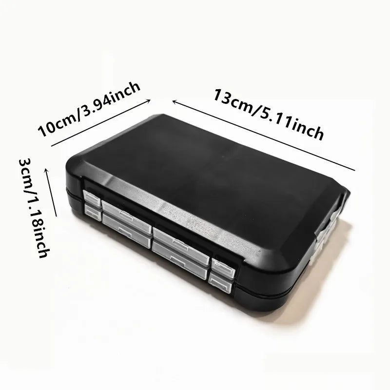 14-Compartment Plastic Parts Organizer Box with Lid Perfect for Small Tools Screws Nails Electronics & DIY Storage