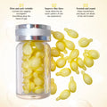 Custom Collagen Seaweed Vitamin C Serum Capsules-Vegan Cruelty-Free Skin Care for Face & Neck Whitening & Firming
