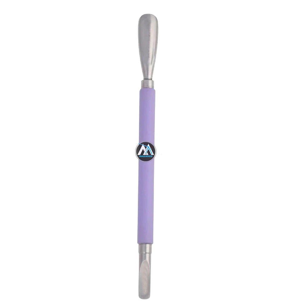 Pro Cuticle Pusher with 2 Ends Stainless Steel Manicure Tool for Baby's Fingers