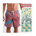OEM Design Men's Quick-Drying Fitness Swimwear Professional Printed Summer Beach Shorts Swimming Trunks