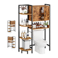 Freestanding Bathroom Organizer Shelf Space Saver Over Toilet Storage Cabinet Rack for Kitchen Use