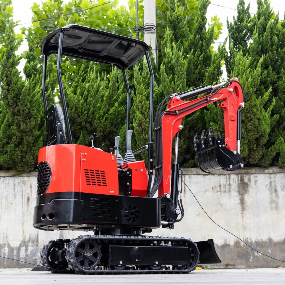 High Performance Mini Digger 1ton Mini Excavator Excavator Japanese Engine Machine Manufacturer with Factory Directly Price