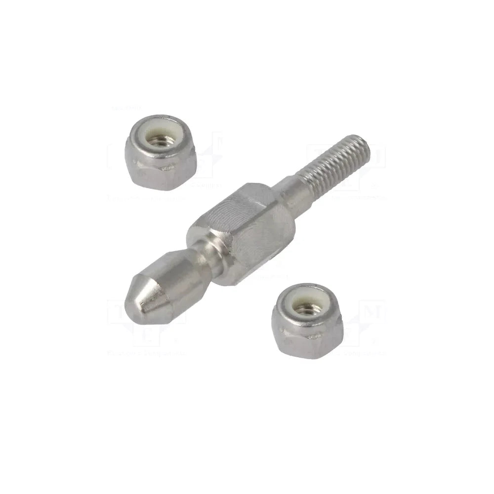 OEM Coding Pin with Nylon Lock Nuts - Precision Connector Guide Pin for PCB Alignment
