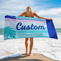 Microfiber Suede Material Microfiber Beach Towel Printed Beach Towels