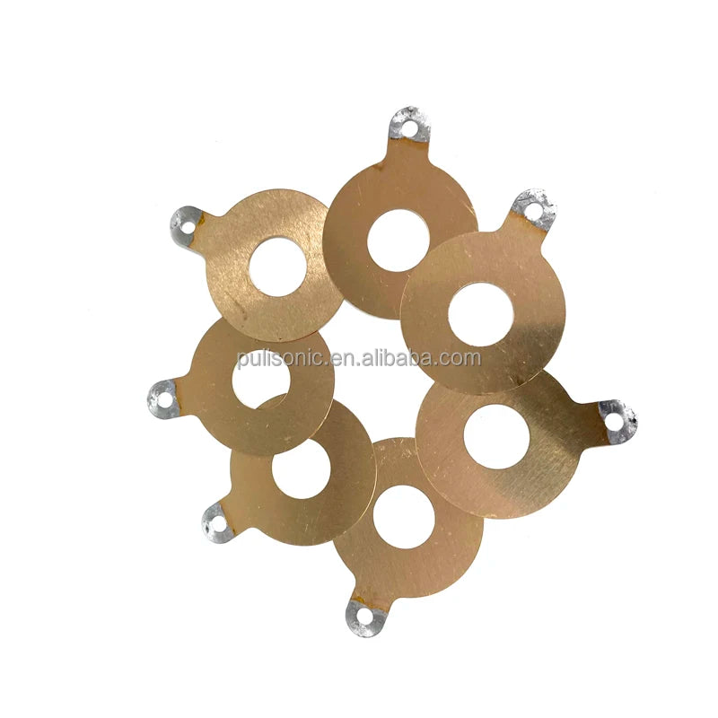 38x15mm Electrode Plate for Ultrasonic Transducer Assembly in Metal Parts Cleaner