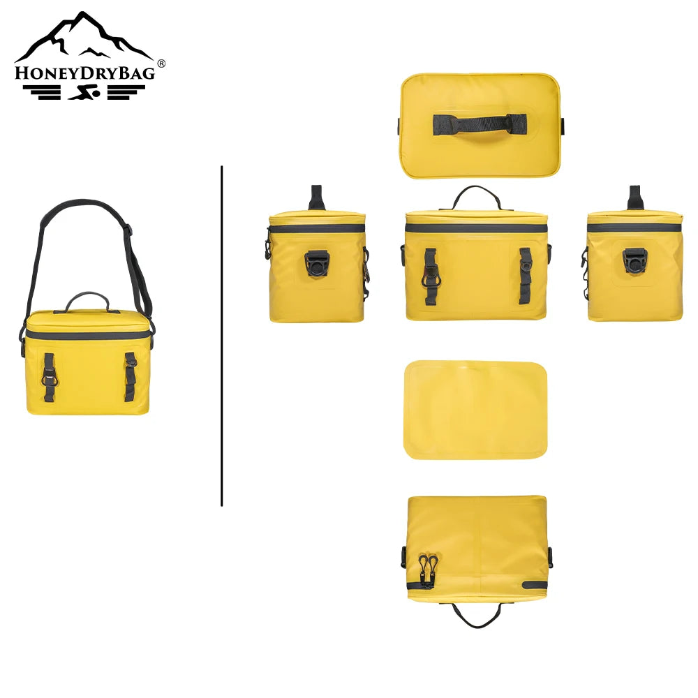 Factory Wholesale Custom Waterproof Cooler Bag Foldable Portable Shoulder TPU Coating with EPE Pearl Cotton Lining