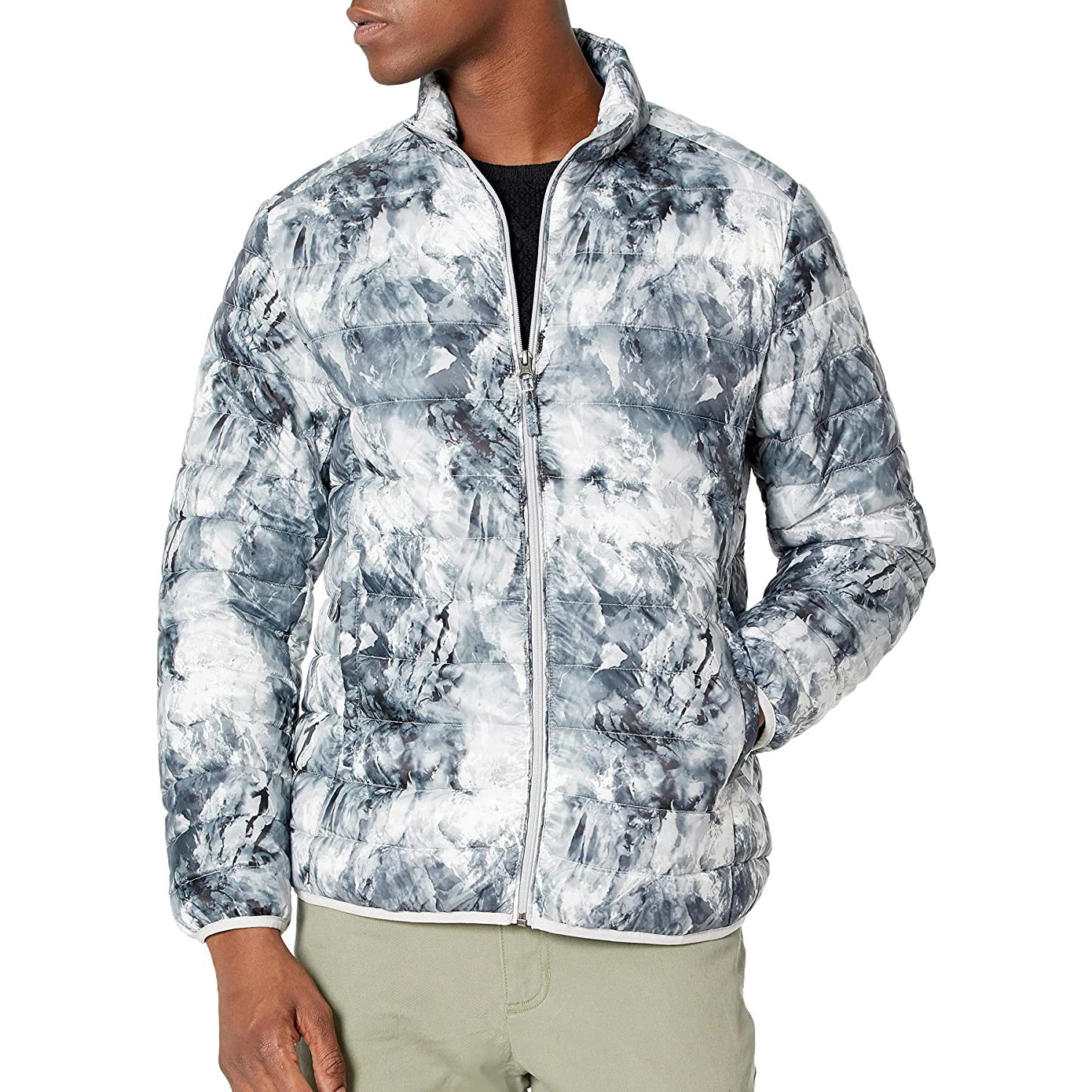 2025 Men's Waterproof Puffer Jacket Hooded Fashionable Unique Design for Winter Top Trending Custom OEM Plus Size Options