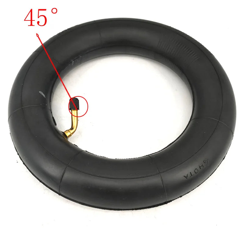 New Image 10x2 Inner Tire Tube With Bent Valve 45 Degree Compatible With 10*2.5 Outer Tire for 10 Inch Electric Scooters MegaBDM