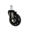 2.5 Inch Replacement Hardwood Floor Chair Wheel Caster Versatile Indoor Use for School Bathroom Exterior for Living Room