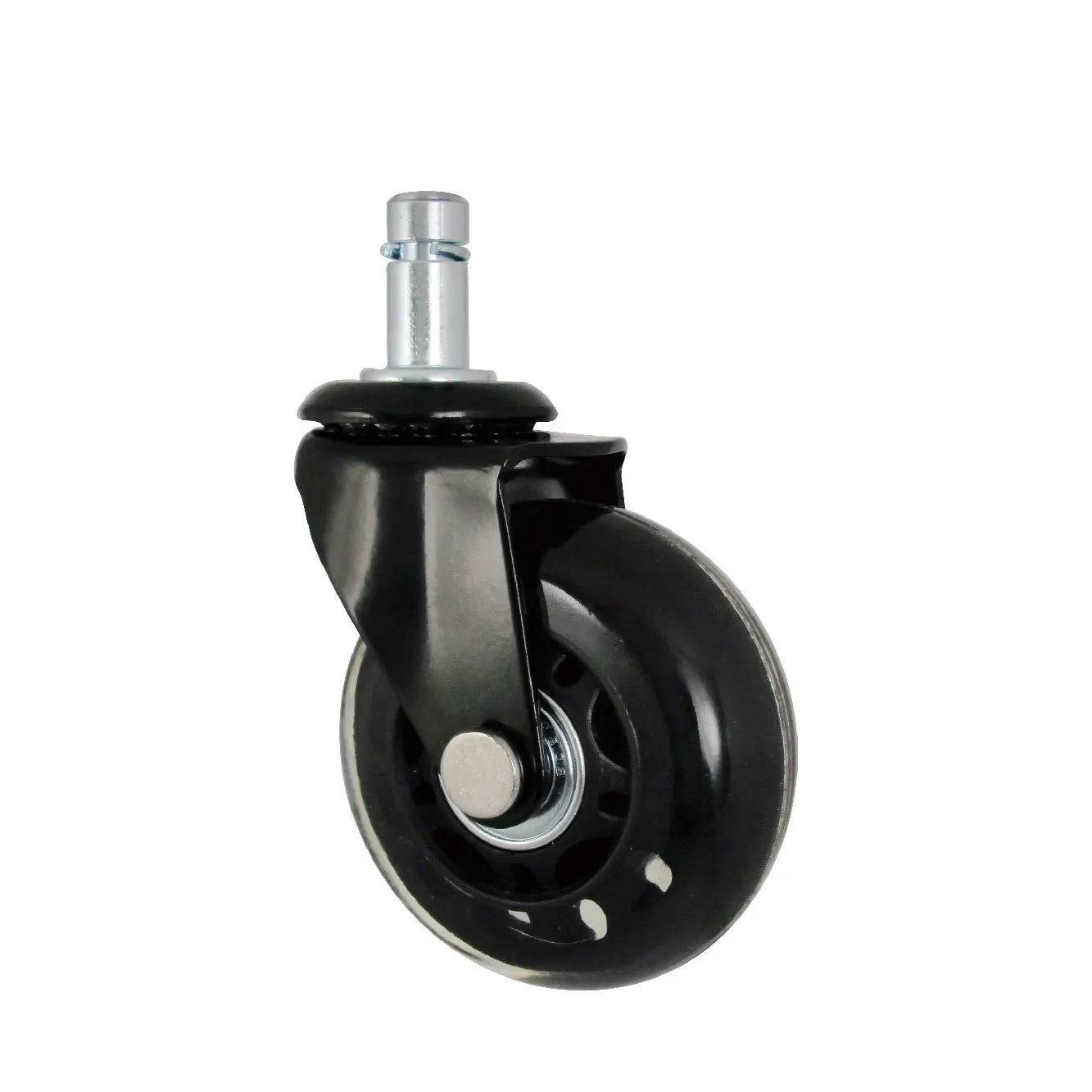 2.5 Inch Replacement Hardwood Floor Chair Wheel Caster Versatile Indoor Use for School Bathroom Exterior for Living Room