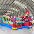 Giant Nezha-Themed Inflatable Bounce Castle with Slide Playground Commercial Kids Jumping Castle for Backyards Party Rentals