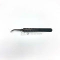 Best Seller Professional Sustainable Diamond Grip Stainless Steel Eyelash Extension Tweezers 90 Non-Slip Volume Beauty Tools