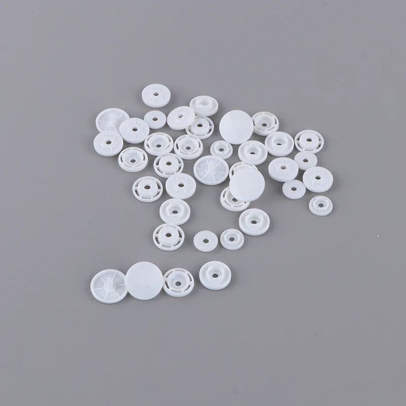 2025 Factory Custom 1211 Plastic Color BPA Free Four Parts Snap Buttons for Clothing