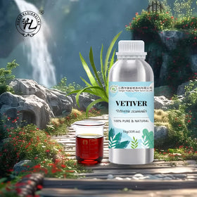 Brown Vetiver Essential Oil - 100% Pure & Natural Haiti Vetiveria Zizanioides Root Steam Distilled | Bulk Supplier1kg