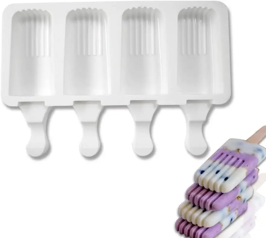 Ice Cream Molds Silicone Popsicle Mold Freeze Ice Cream Maker DIY Dessert Mould Form for Popsicle Mould Chocolate Cakesicle Mold