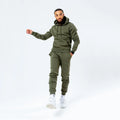 OEM Custom Puff Printing Hoodie & Sweatshirt Set Oversized Tracksuit Men Women's Summer Spring 2024 Two Piece Set Tracksuit Bulk