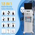 Latest Hot Selling Analyzer Series 12-in-1 Handheld Facial Hydra Machine-Skin Rejuvenation Deep Cleansing for Salon Use (US/JP