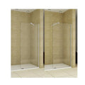 Customizable Modern Square Shower Glass Aluminium Alloy 8mm 10mm 12mm Clear Sliding Door Compartment Folding Wall for Hotels