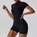 2025 Summer Sports Bodysuits & Jumpsuit for Women Hot Selling Sleeveless Biker Short Jumpsuit with Plain Design