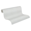 Made in Germany - Coatable Wallpaper rolls Plain Colour Paintable White Non Woven Vinyl Wallpaper for painting - 2500 x 106 m