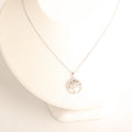 New Stainless Steel Jewelry Hibiscus Flower Pendant Necklace for Women Girls Featuring Frog Mask Stainless Steel