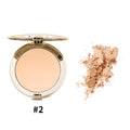 Custom Logo Pressed Face Setting Powder Palette Waterproof Oil Control Face Makeup Foundation Gold Compact Setting Powder