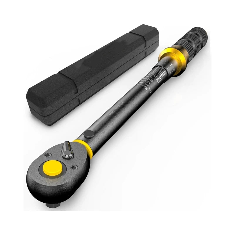 1/2-Inch Drive 10-160 FT.LB/10-227 Nm Torque Wrench with Upgraded Lock Ring ±3% High Precision