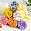 Wholesale Bulk Lower Price 2-3-4 Inch Colorful Matches Safety Candle Matches Luxury Rainbow Matchstick Color Stick Matches