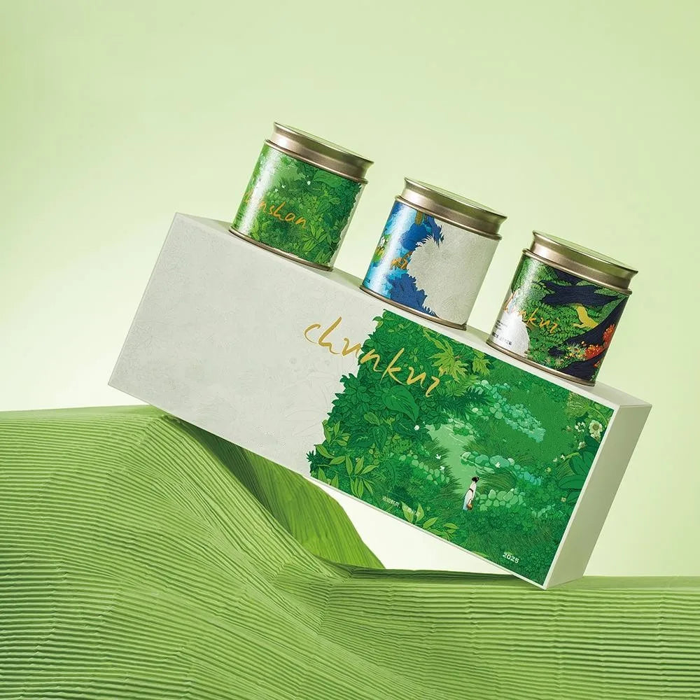 Tianhui Empty Damped Rectangular PaperBoard Box Custom Airtight Tea Cans Green Tea Gift Set Packaging