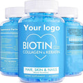 2025 Hot Kids Vitamin Bear Candy tin Collagen Keratin Gummies MegaBDM