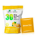 Private Label Traditional Herbal Diet Weight Loss Tea HALAL HACCP GMP Factory Herbal Slimming 30 Days Detox Tea with GREEN TEA