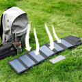 SMARAAD 60W Solar Panels Usb Charger Portable Foldable Mini Six Slices Folding Solar Panel Outdoor Portable Solar Panel