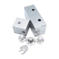 OEM Custom Aluminum CNC Machining Services with Wire EDM & Broaching 0.01mm Tolerance ISO9001 Certified