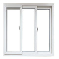 Durable PVC Sliding Window for House Apartment Balcony Waterproof Windproof Anti-Corrosion Low Maintenance Quick Kitchen