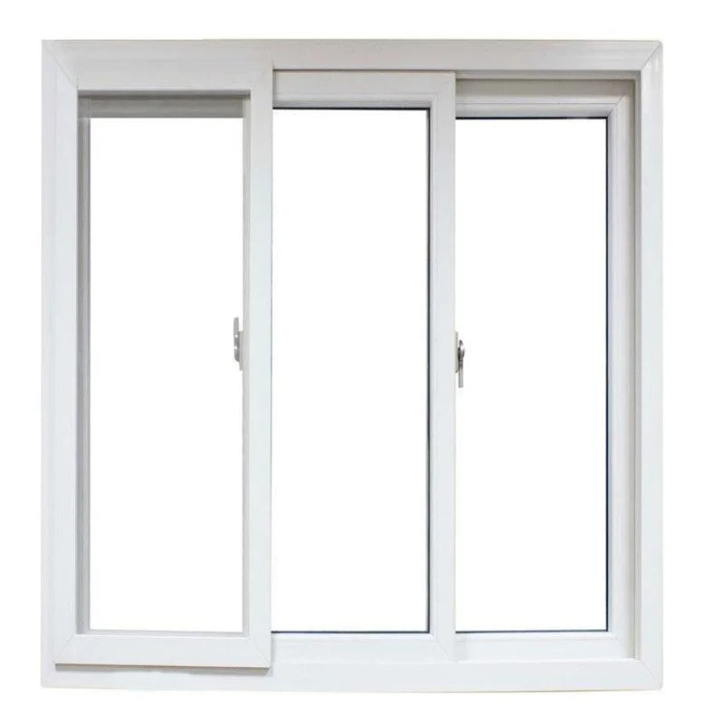 Durable PVC Sliding Window for House Apartment Balcony Waterproof Windproof Anti-Corrosion Low Maintenance Quick Kitchen