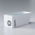 ICEGALAX All-in-One White Ice Bath Tub Cold Plunge | Ready Stock in USA Warehouse | Factory Direct Supply for Fast Delivery
