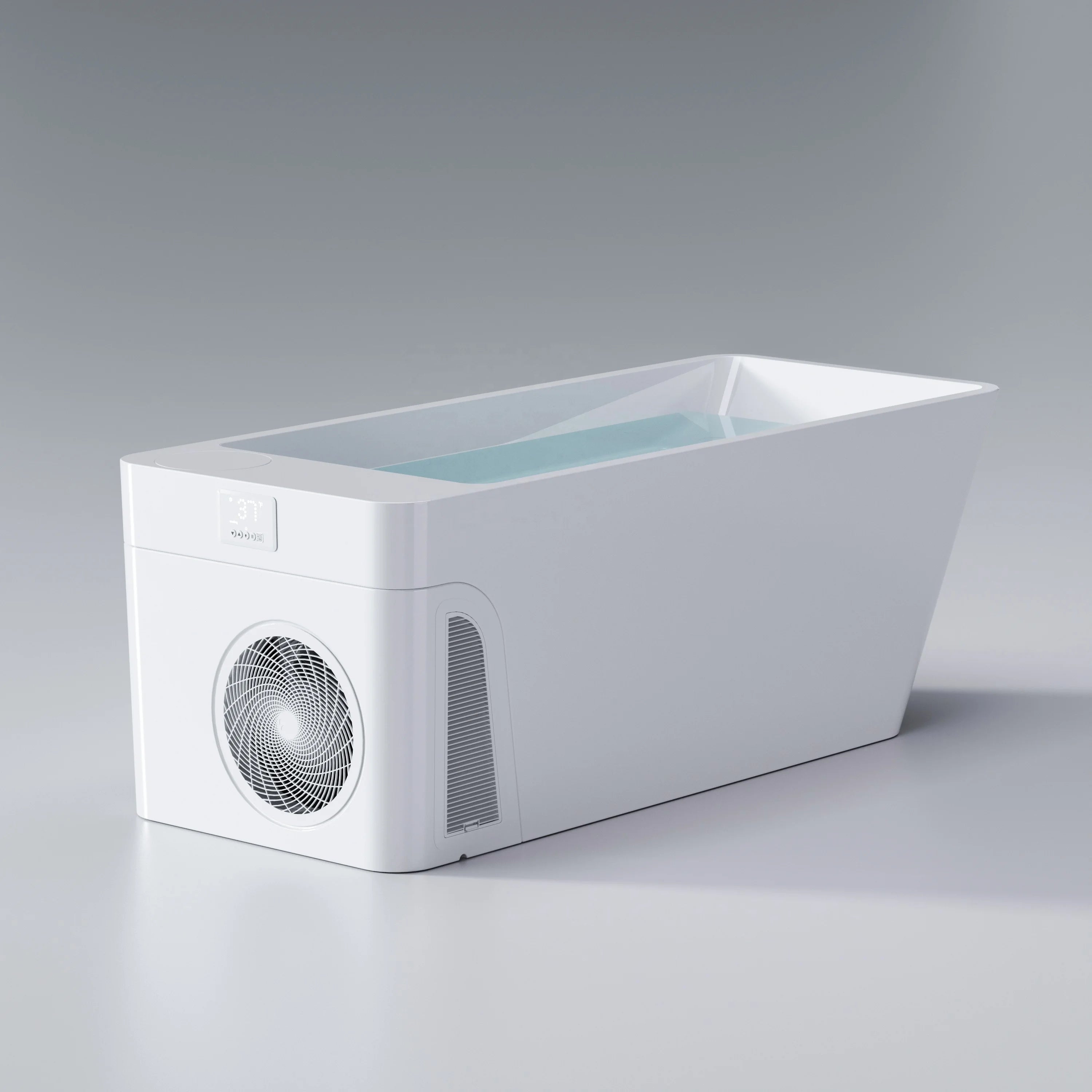 ICEGALAX All-in-One White Ice Bath Tub Cold Plunge | Ready Stock in USA Warehouse | Factory Direct Supply for Fast Delivery