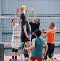 Portable Outdoor Volleyball Court Equipment Net for Training and Target Practice MegaBDM
