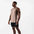 Custom Men's Formal Knitted Tank Tops Plus Size Cotton Bamboo Gym Bodybuilding Muscle Sleeveless T-Shirts Breathable OEM Fashion