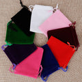 9*12cm Velvet Gift Packaging Bag Jewelry Drawstring Pouch