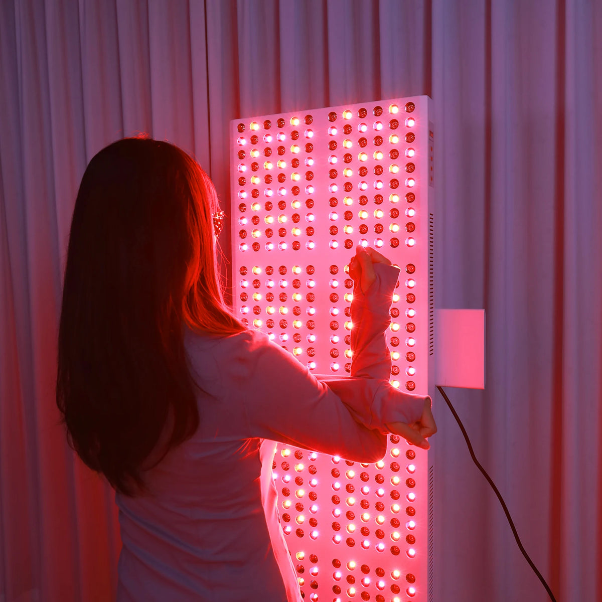 US Stock 2400W Infrared Therapy Panel Multi-Wavelength Led Therapy Light Full Body Red Light Therapy Panel Device for Beauty MegaBDM