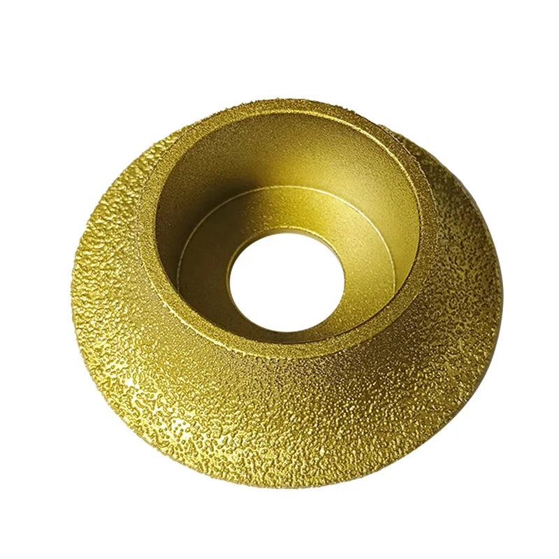 100x25mm Vacuum Brazed Diamond Grinding Wheel Profile Wheel for Granite Marble Concrete Ceramic Grinding Polishing