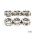 12mm Round Stainless Steel Ring Clasp Spring Open Gate Small O Ring Carabiner