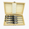 4pcs Woodworking Square-Hole Drill Bit Mortising Drill Bit Set
