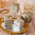 JUXINDA Stylish European-style Wedding Candy Boxes: Niche and High-End Candy Gift Boxes & Wedding Candy Bags