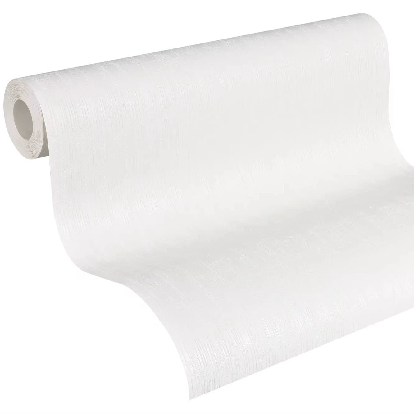 Made in Germany - Coatable Wallpaper rolls Plain Paintable White Non Woven Vinyl Wallpaper for costum painting - 1005 x 053 m