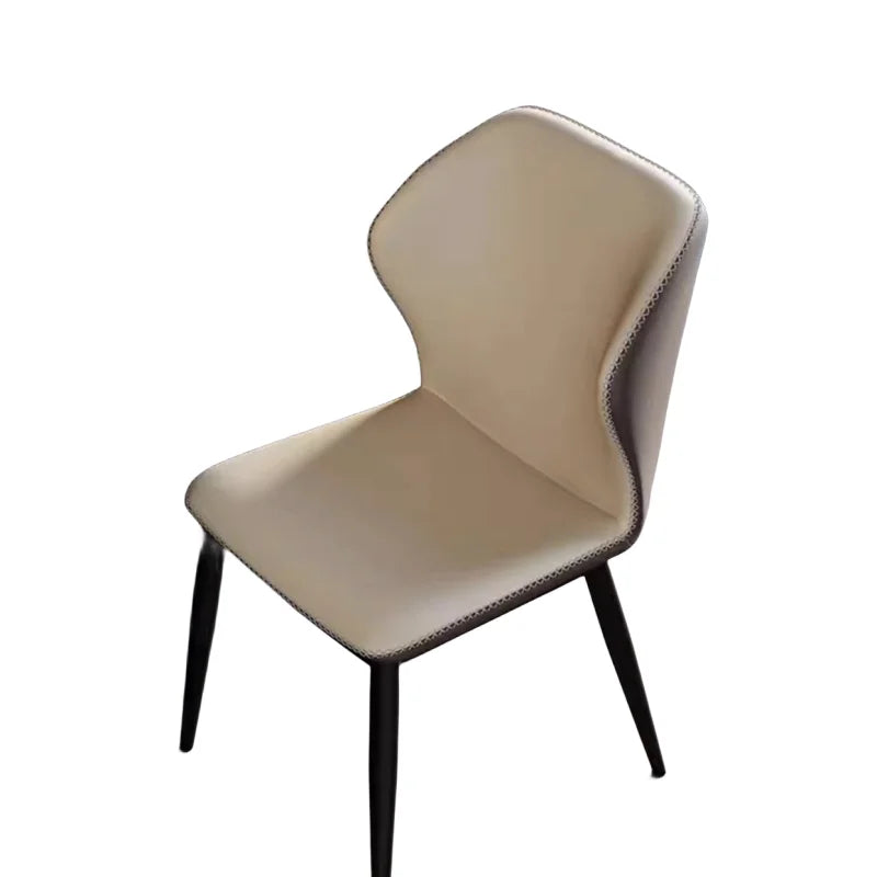 Stylish Upholstered Leather Dining Chair With a Sense of Design