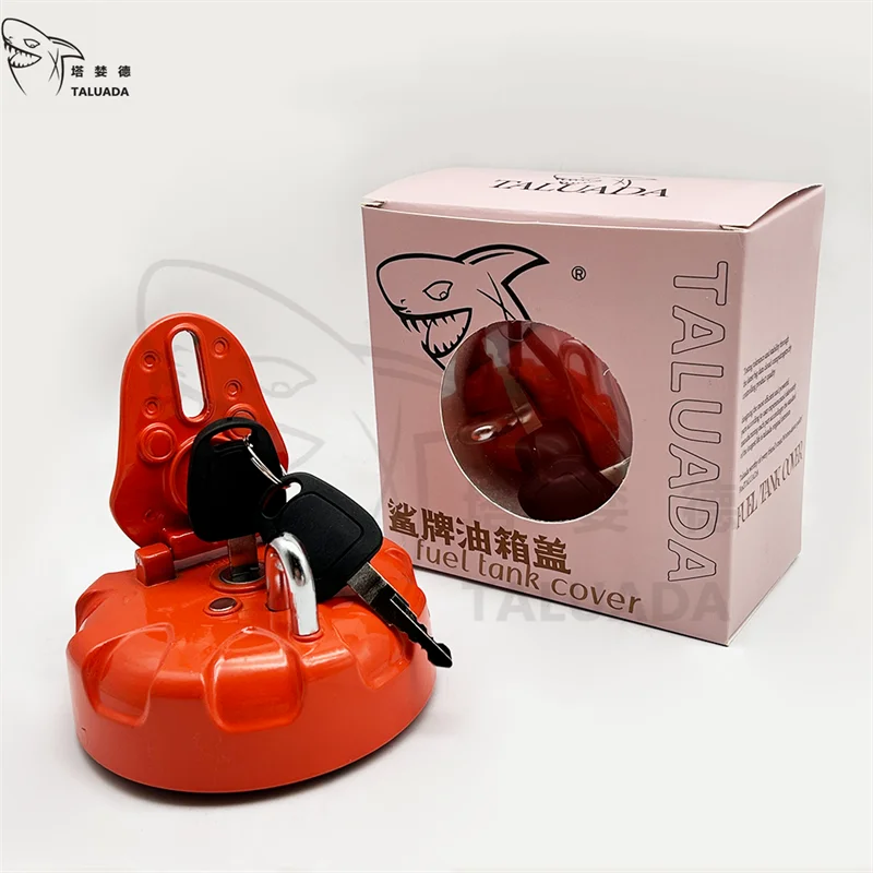 TALUADA Excavator Parts DH200 Fuel Tank Cover DH210-5 DH225 DH220-7 Anti-theft Diesel Tank Cover