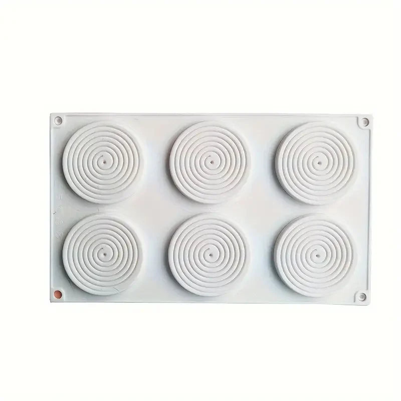 Silicone Mold Round Mosquito Incense Cake Mold Kitchen Accessories Baking Tools DIY Supplies